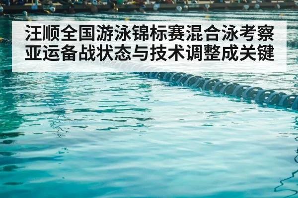 汪顺全国游泳锦标赛混合泳考察 亚运备战状态与技术调整成关键 | kaiyun